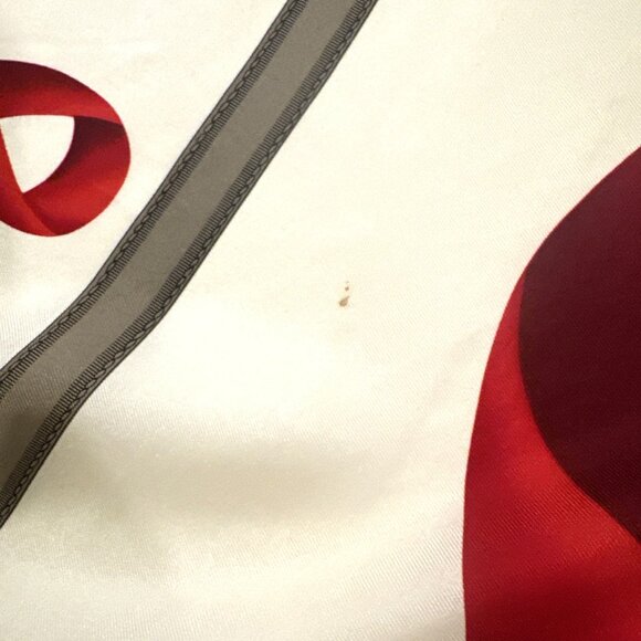OSCAR DE LA RENTA Vintage Silk Scarf - Picture 9 of 11